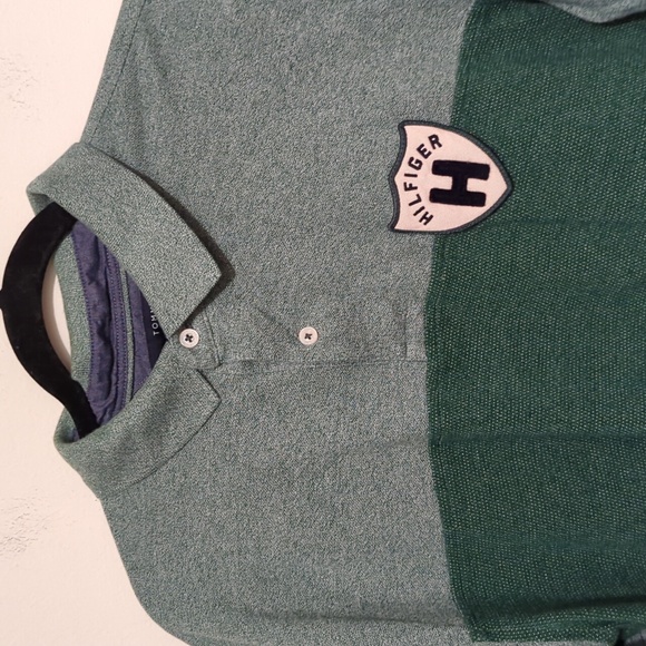 Tommy Hilfiger green polo shirt size XL - Picture 3 of 9
